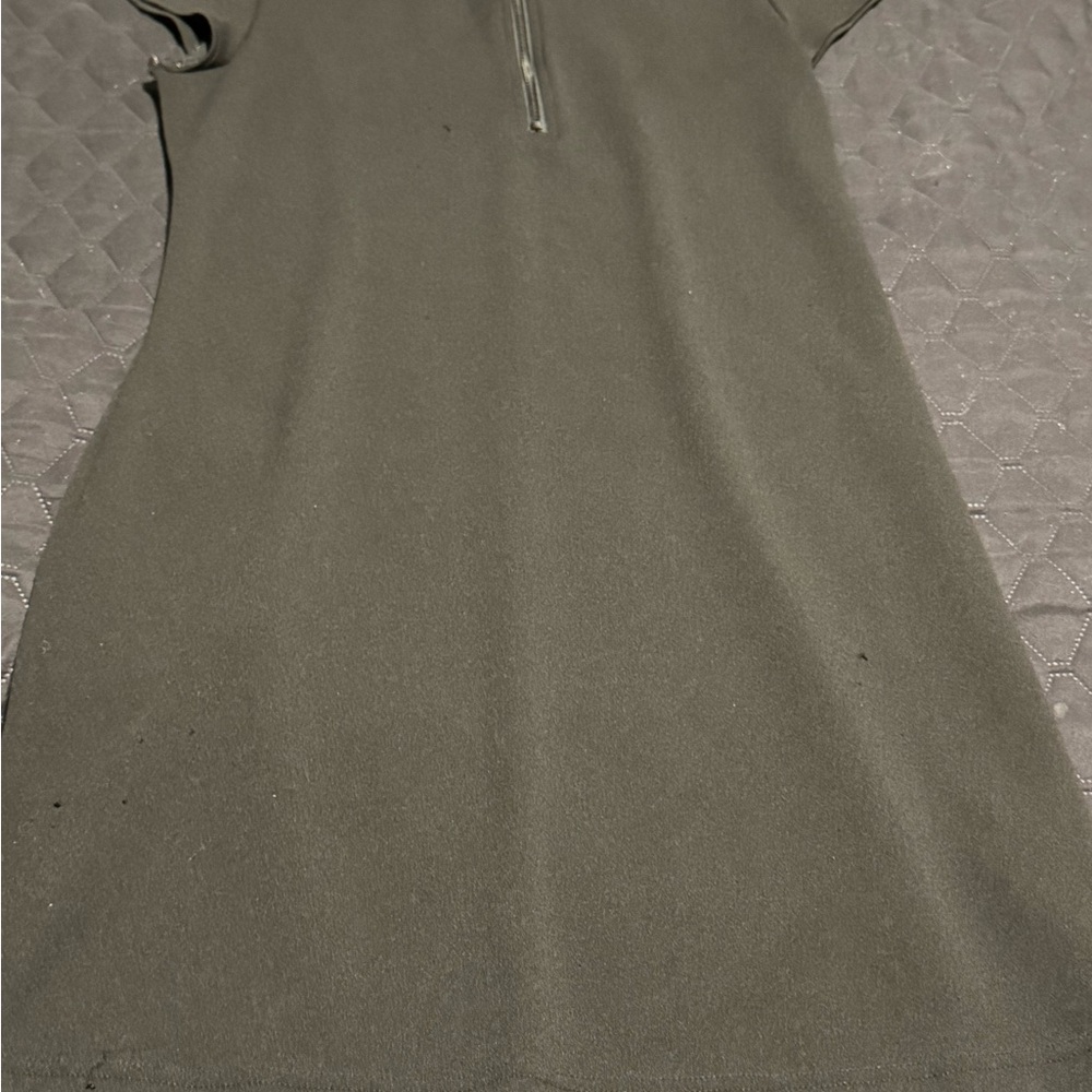 Guess Black Mini Dress with Front Zip - Picture 3 of 6